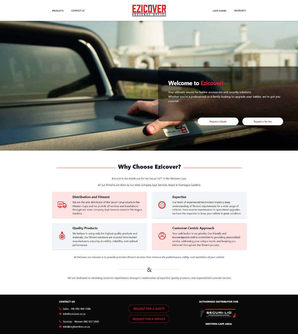 Website Design Ezicover